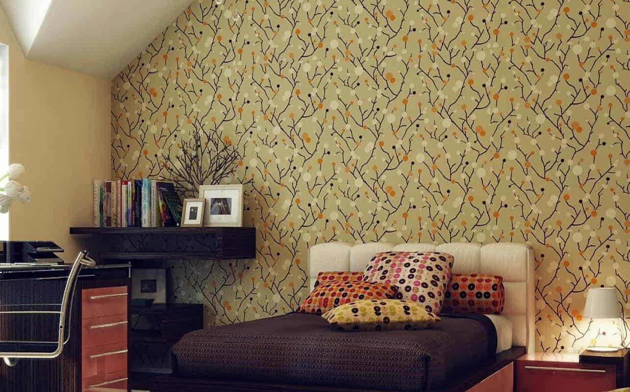 Unique Bedroom Wallpaper in Dubai